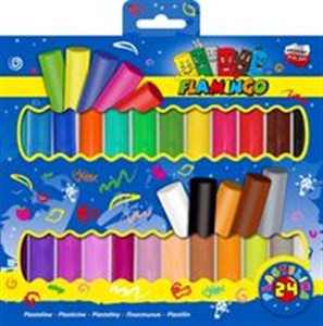 Obrazek Plastelina Flamingo 24 kolory