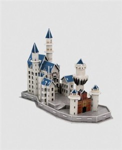 Obrazek PUZZLE 3D PUZLEO Zamek Neuschwanstein