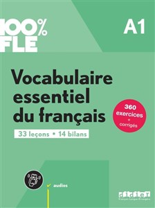 Picture of 100% FLE Vocabulaire essentiel du francais A1 + zawartość online ed. 2024