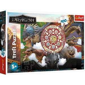 Picture of Puzzle Jak wytresować smoka Smoki w akcji 100