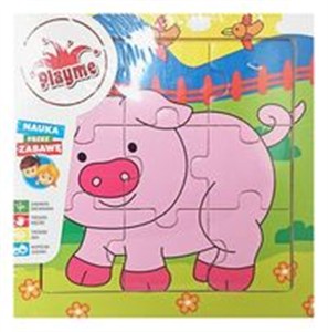 Picture of Układanka drewniana świnka