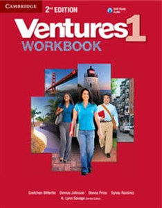 Obrazek Ventures Level 1 Workbook with Audio CD