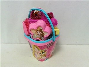 Obrazek Kpl. do piasku 7el. - Princess 77542