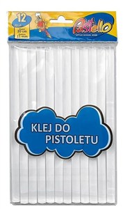 Obrazek Klej do pistoletu 11mmx20cm 12szt