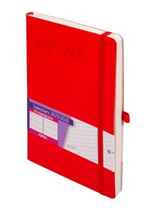Picture of Kalendarz 18 miesięczny A5 TNS czerwony 2025/2026
