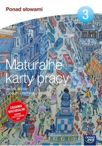 Obrazek Język polski ponad słowami maturalne karty pra