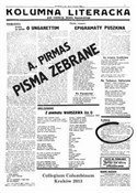 Pisma zebr... -  books in polish 