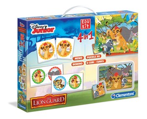 Picture of Puzzle EduKit 4w1 Król Lew