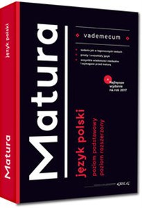 Obrazek Vademecum matura Język polski Najlepsze wydanie na rok 2018