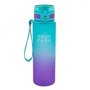 Obrazek Astra, Bidon Aqua Pure 600 ml - mint/lavender