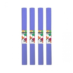 Obrazek Bibuła marszczona 14 fioletowa jasna (10szt)