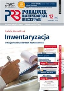 Obrazek Inwentaryzacja w Krajowych Standardach Rachunkowości Poradnik Rachunkowości Budżetowej 12/2020