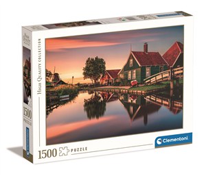 Obrazek Puzzle 1500 HQ Zaanse schans 31696