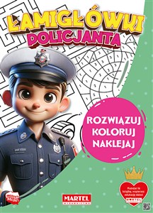 Obrazek Łamigłówki policjanta z naklejkami