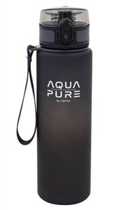 Picture of Astra, Bidon Aqua Pure 600 ml - grey/black
