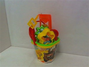 Obrazek Kpl. do piasku 7el. - Cars 77642