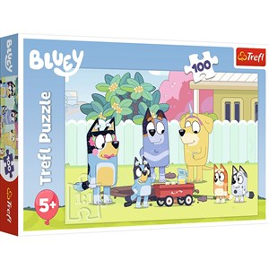 Obrazek Puzzle Wesoły świat Bluey 100