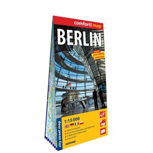 Obrazek Berlin laminowany plan miasta 1:15 000