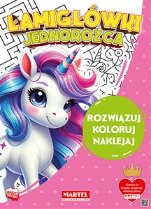 Obrazek Łamigłówki jednorożca z naklejkami