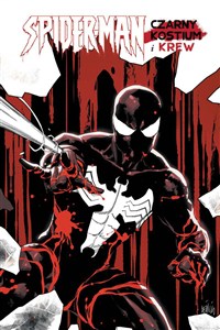 Obrazek Spider-man. Czarny kostium i krew
