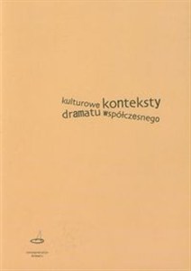 Obrazek Kulturowe konteksty dramatu współczesnego