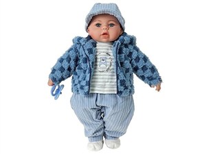 Obrazek Lalka bobas 45cm polski dźwięk