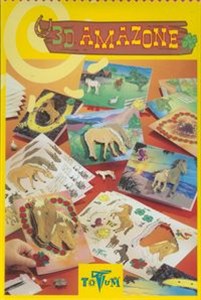 Picture of 3D Amazone Kartki z końmi