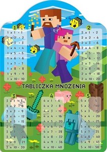 Obrazek Karta EDU A5 Tabliczka Mnożenia GRA 2