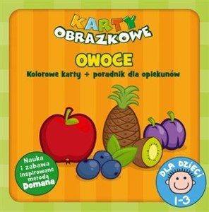 Obrazek Karty obrazkowe dla dzieci Owoce