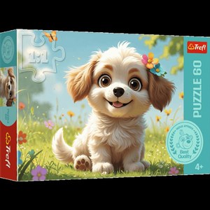 Obrazek Puzzle Szczeniaczkiem być! 60