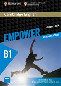 Obrazek Cambridge English Empower Pre-intermediate Student's Book with online access