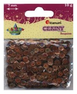 Picture of Cekiny brąz 7mm 10g