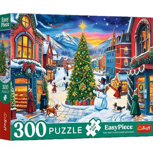 Obrazek PUZZLE 300 Świąteczne miasteczko 23104