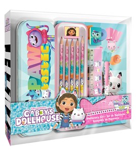 Obrazek Zestaw piśmienniczy Gabby's Dollhouse 11 elementów GD00037