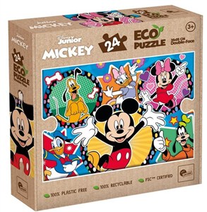 Picture of Puzzle Eko 24 dwustronne Mickey