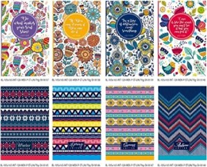 Picture of Notatnik ozdobny 105x165/80K linia FRESH