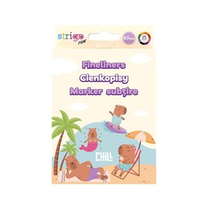 Picture of Cienkopisy Strigo Kapibara 8 kolorów