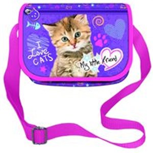 Picture of Torebka na ramię z klapką Kot