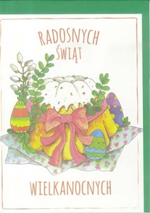 Picture of Karnet B6 Wielkanoc Babka