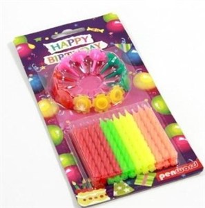 Obrazek Świeczki urodzinowe 24szt