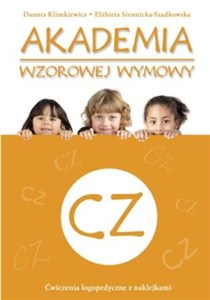 Obrazek Akademia wzorowej wymowy CZ Ćwiczenia logopedyczne z naklejkami