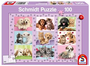 Obrazek Puzzle 100 Przyjaciele G3