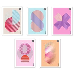 Picture of Zeszyt A5/60K kratka New Geometric (10szt)