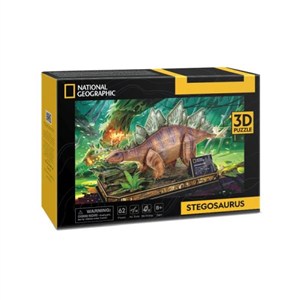Obrazek Puzzle 3D National Geographic Stegozaur