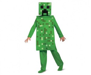Picture of Strój Creeper Classic Minecraft roz.S