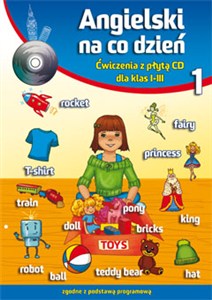 Obrazek Angielski na co dzień 1 Ćwiczenia z płytą CD dla klas I-III