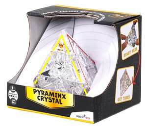 Obrazek Łamigłówka Pyraminx Crystal Recent Toys poziom 3/5 (edycja limitowana)