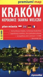 Obrazek Kraków plan miasta 1:22 000 Niepołomice Skawina Wieliczka