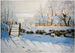 Obrazek Puzzle 1000 Zima, Claude Monet, 1869