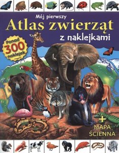 Picture of Mój pierwszy atlas zwierząt z naklejkami